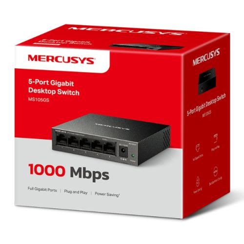 Mercusys Ms Gs Port Gigabit Unmanaged Desktop Switch Cnls