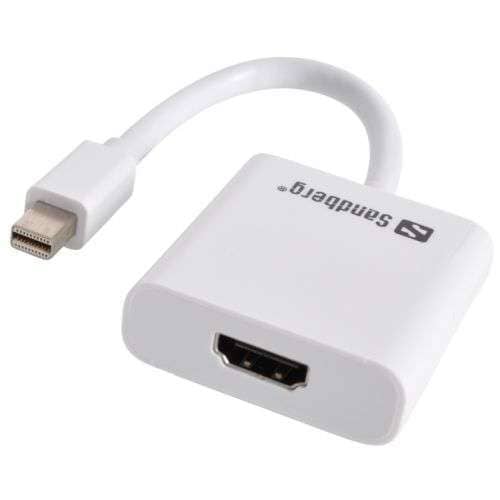 Sandberg Mini DisplayPort Male To HDMI Female Converter Cable CNLS