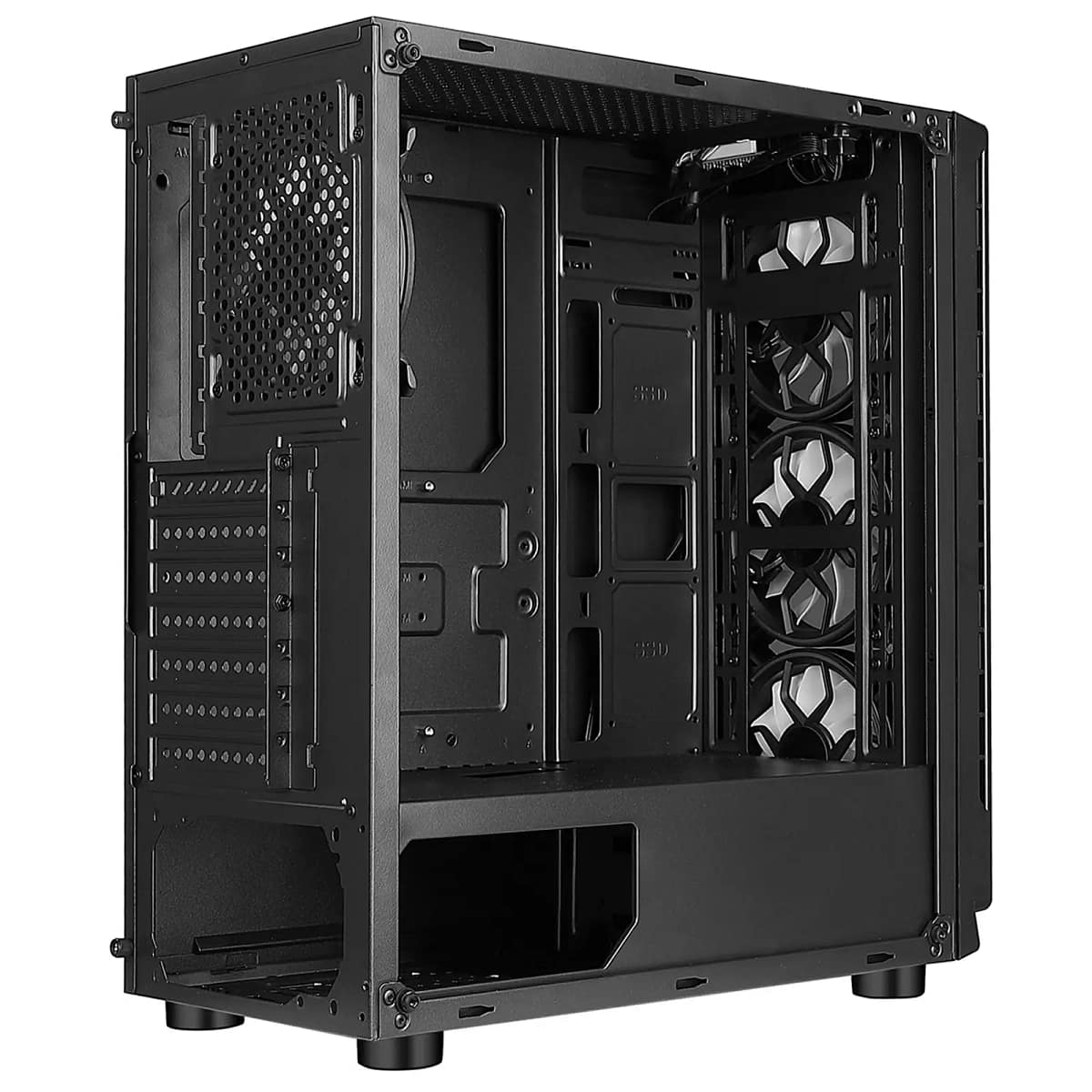 Cronus Achos Gaming PC Case Black - CNLS Electronics