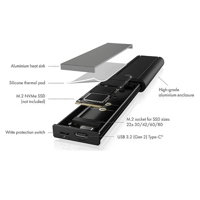 Nvme caddy sale